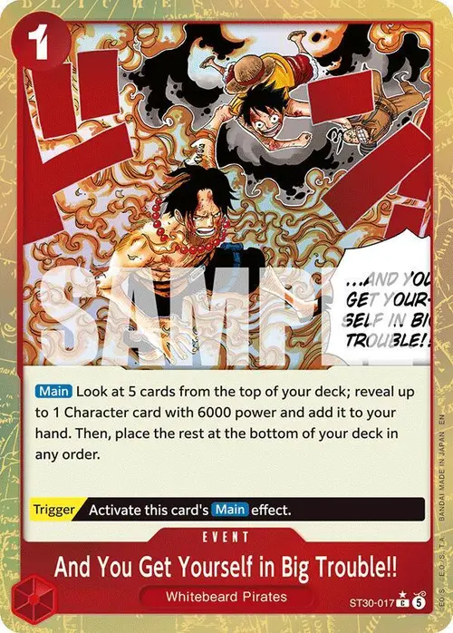 And You Get Yourself in Big Trouble!! (Parallel) card art