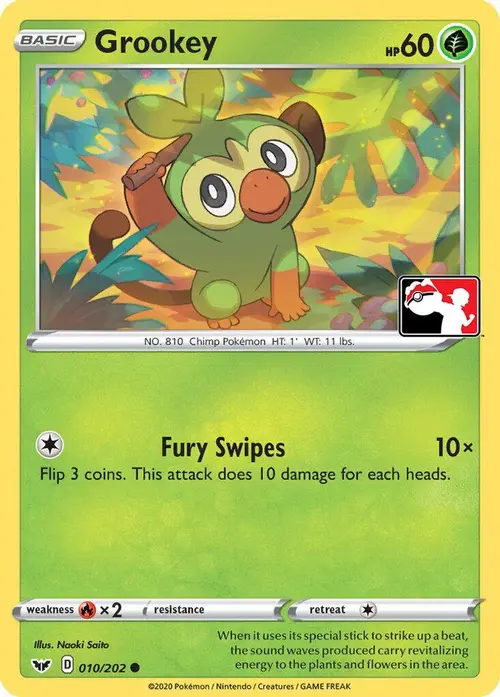 Grookey (Library Exclusive) card art