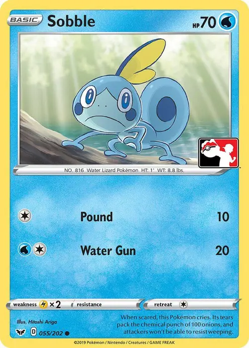 Sobble (Library Exclusive) card art