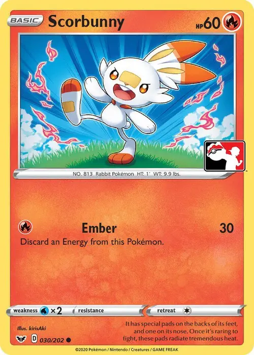 Scorbunny (Library Exclusive) card art