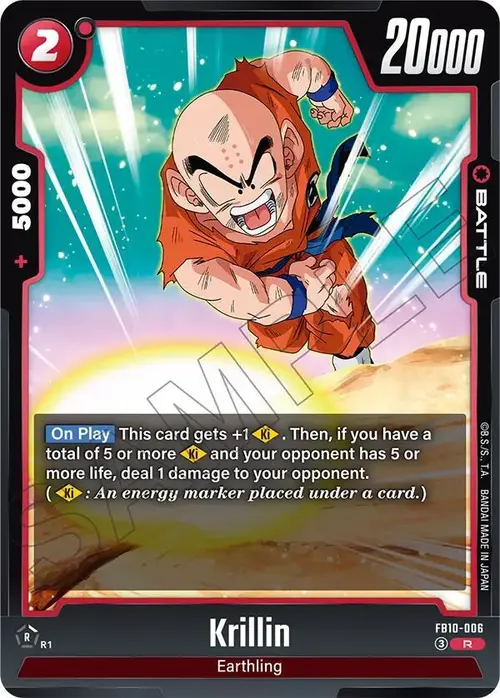 Krillin - FB10-006 card art
