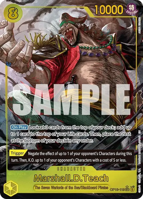 Marshall.D.Teach (119) (Alternate Art) card art