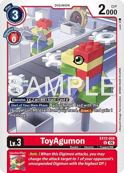 ToyAgumon card art