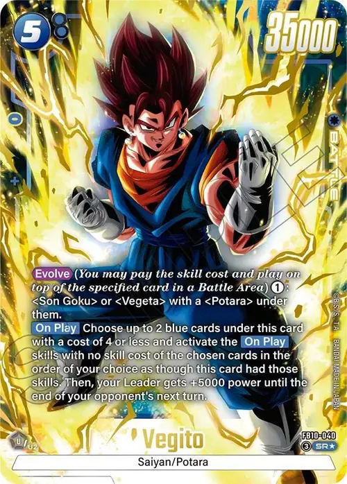 Vegito - FB10-040 (Alternate Art) card art