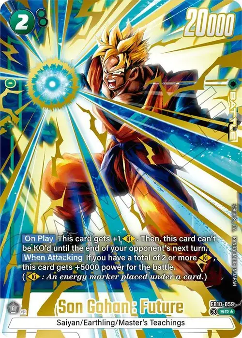 Son Gohan : Future - FB10-059 (Alternate Art) card art