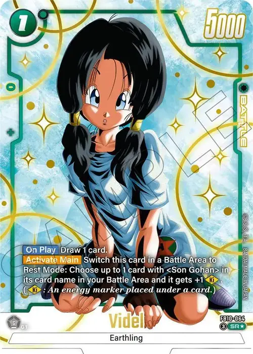 Videl (Alternate Art) card art