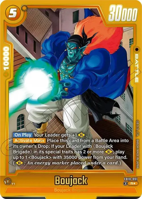 Boujack - FB10-091 (Alternate Art) card art