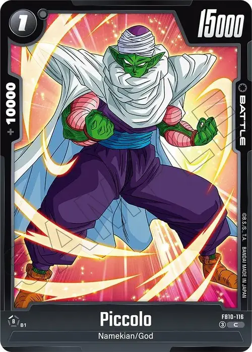 Piccolo - FB10-116 card art