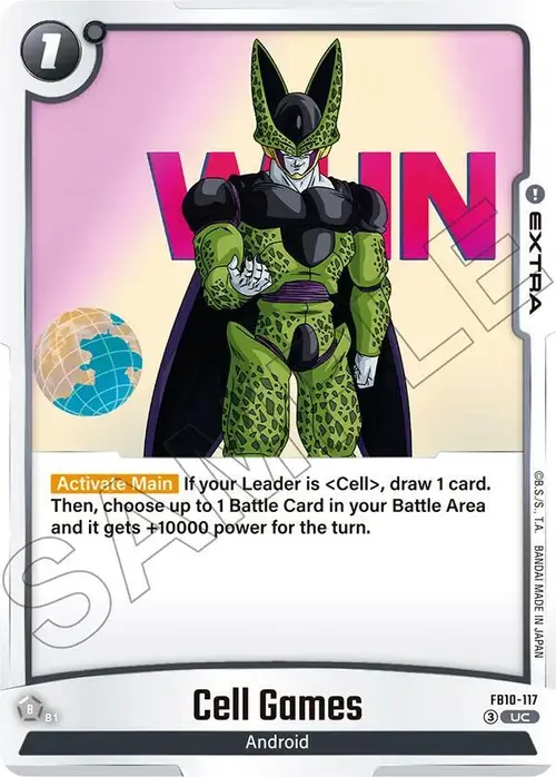 Cell Games card art