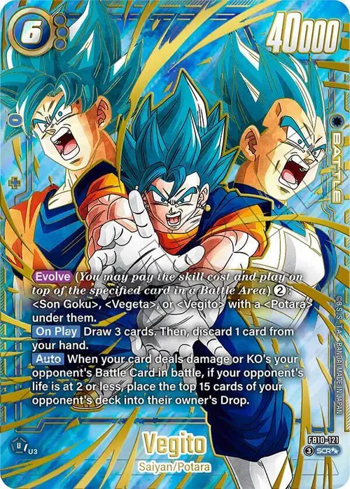 Vegito - FB10-121 (Super Alternate Art) card art