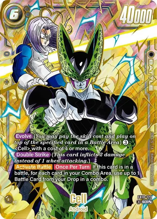 Cell - FB10-123 (Super Alternate Art) card art
