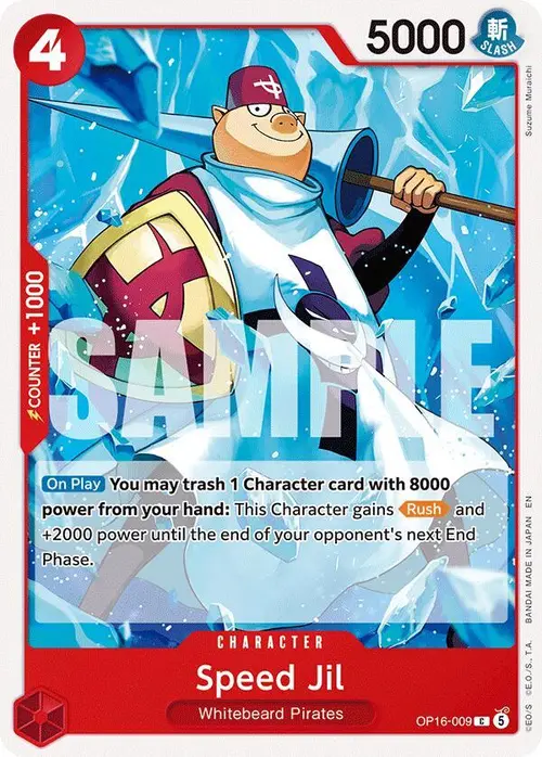 Speed Jil card art