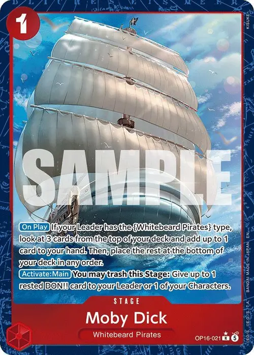 Moby Dick (Alternate Art) card art