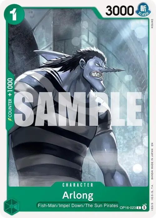 Arlong card art
