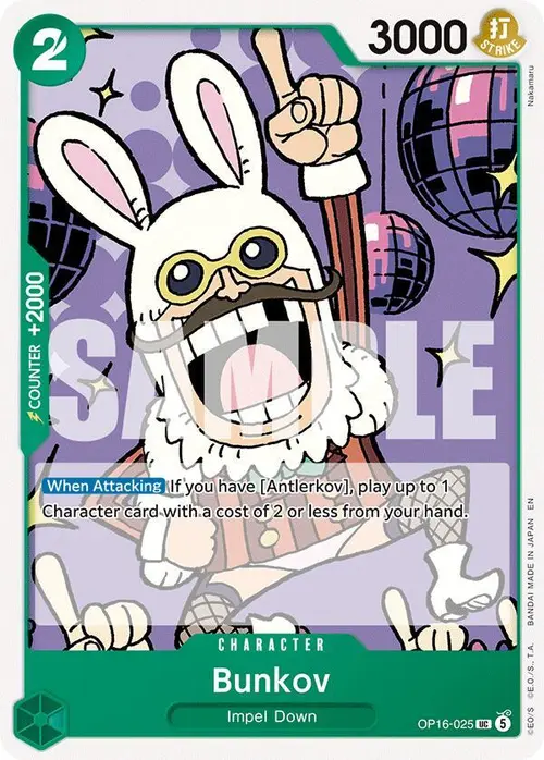 Bunkov card art