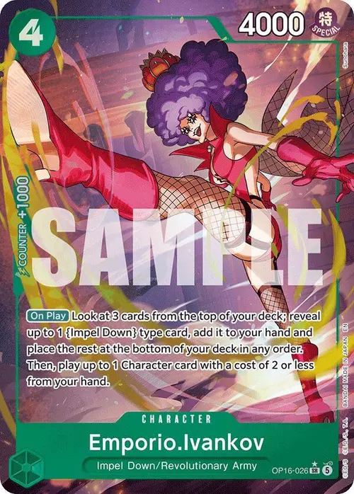 Emporio.Ivankov (026) (Alternate Art) card art