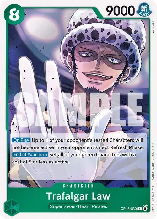 Trafalgar Law (030) card art