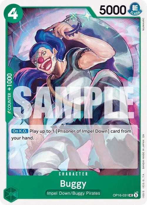Buggy (031) card art