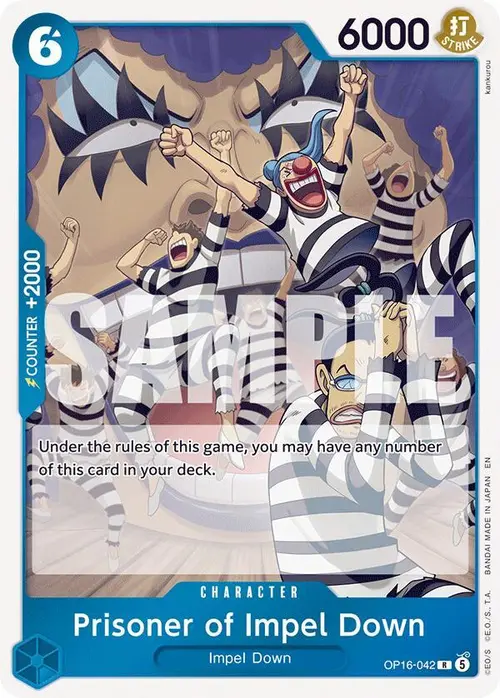 Prisoner of Impel Down card art