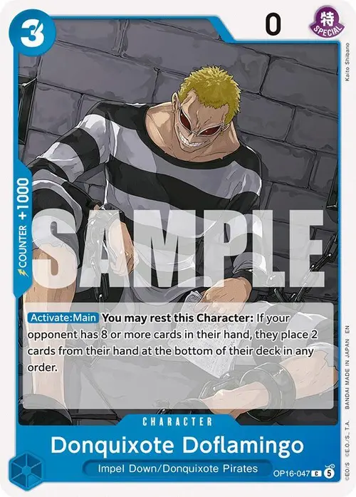 Donquixote Doflamingo (047) card art