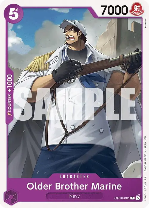 Older Brother Marine card art