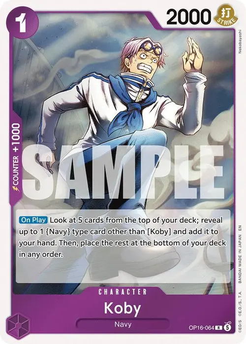 Koby card art