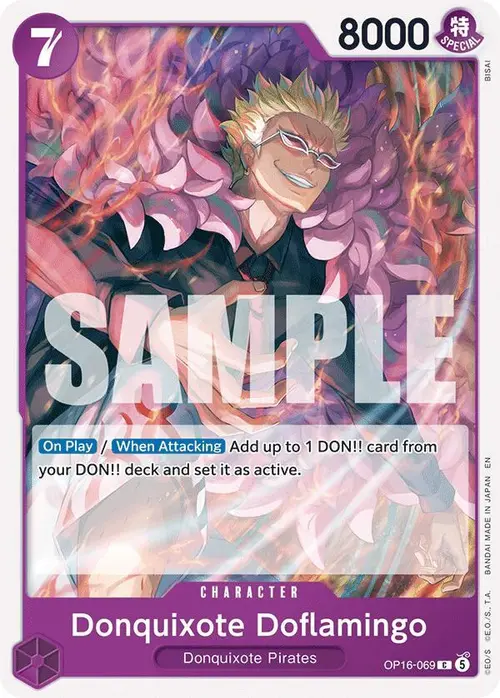Donquixote Doflamingo (069) card art