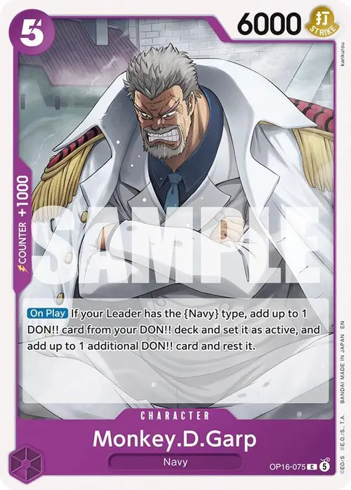 Monkey.D.Garp card art