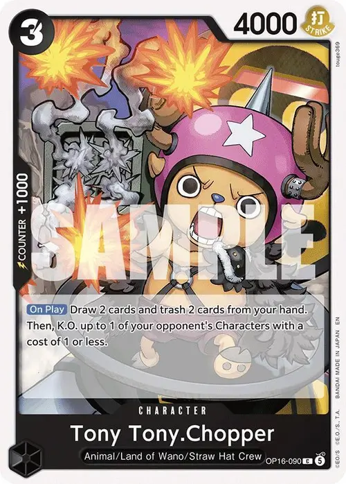 Tony Tony.Chopper card art
