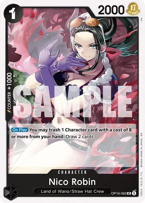 Nico Robin card art