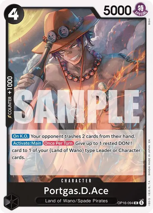 Portgas.D.Ace (094) card art