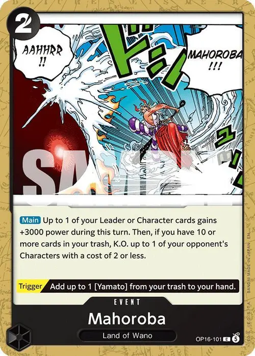 Mahoroba card art