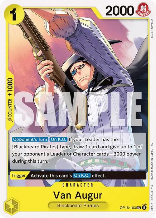 Van Augur card art