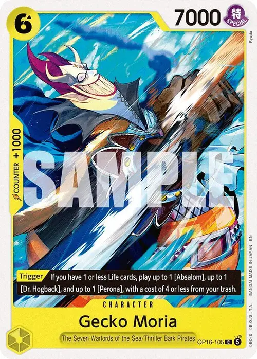 Gecko Moria card art