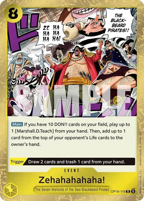 Zehahahahaha! card art