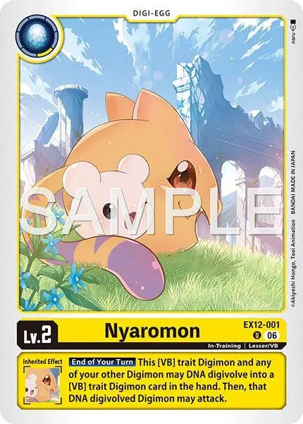 Nyaromon card art