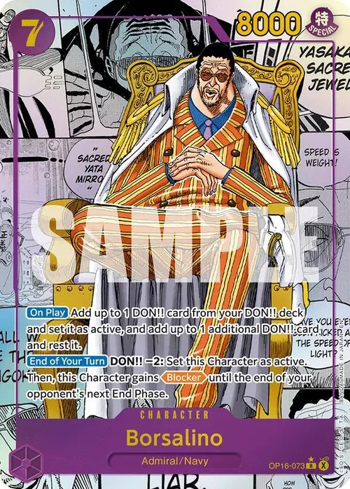 Borsalino (Manga) card art