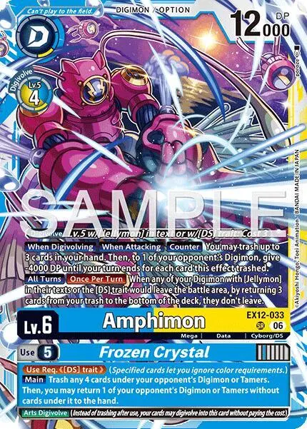 Amphimon // Frozen Crystal card art