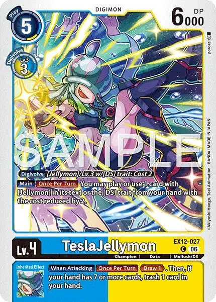 TeslaJellymon card art