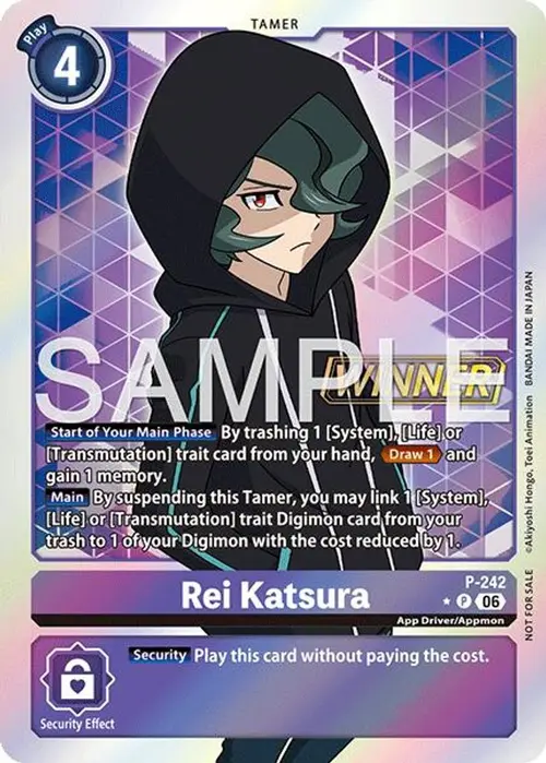 Rei Katsura (Official Store Tournament 2026 Vol. 3 Winner) card art