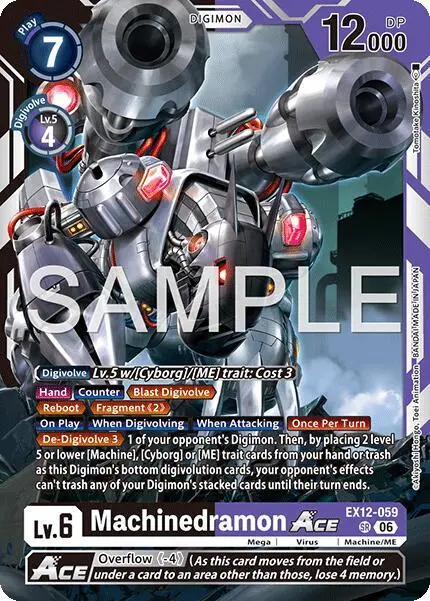 Machinedramon ACE card art