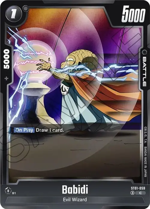 Babidi - ST01-059 card art