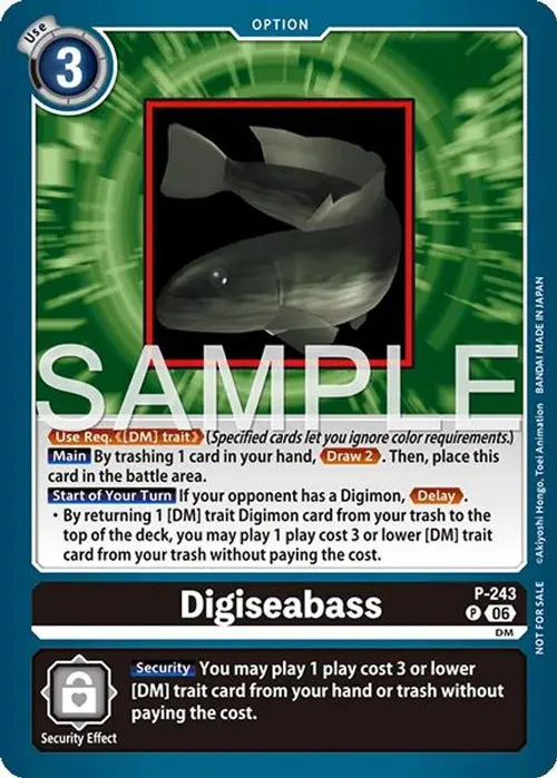 Digiseabass (Official Store Tournament 2026 Vol. 3 Participant) card art