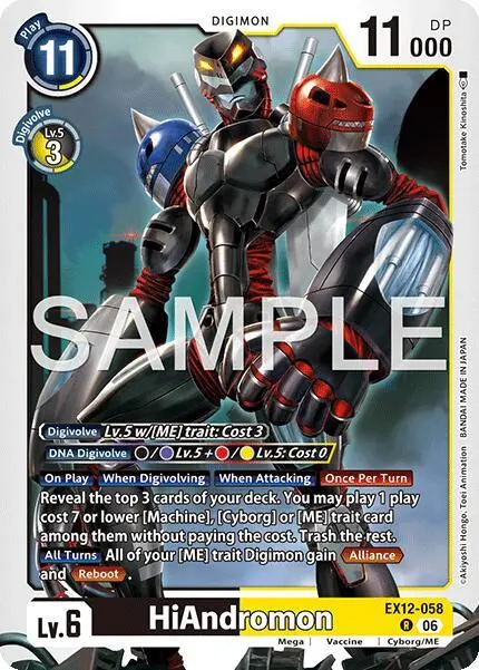 HiAndromon card art