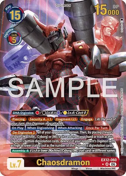 Chaosdramon (Alternate Art) card art