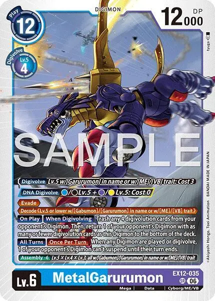 MetalGarurumon card art