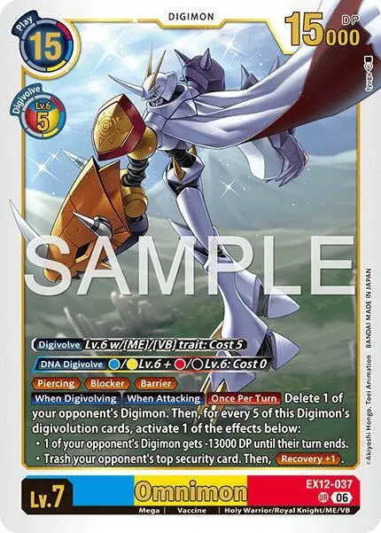 Omnimon card art