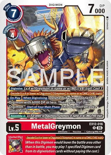 MetalGreymon card art
