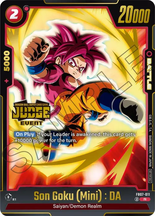 Son Goku (Mini) : DA (Judge Pack (Event Judge) 05) card art