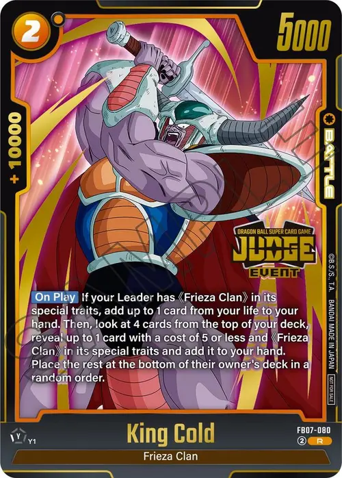 King Cold (Judge Pack (Event Judge) 05) card art